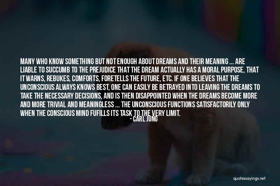 Dreams And Purpose Quotes By Carl Jung Dreams And Purpose Quotes By Carl Jung