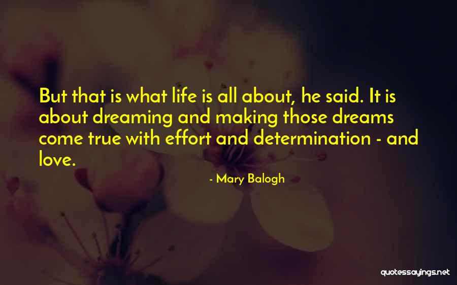 Dreams And Reality Quotes By Mary Balogh