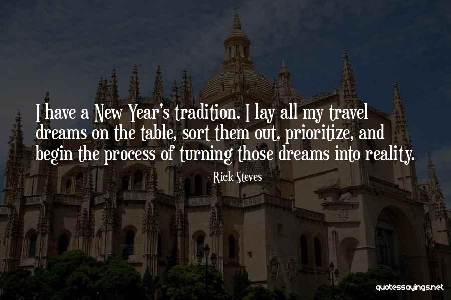 Dreams And Reality Quotes By Rick Steves