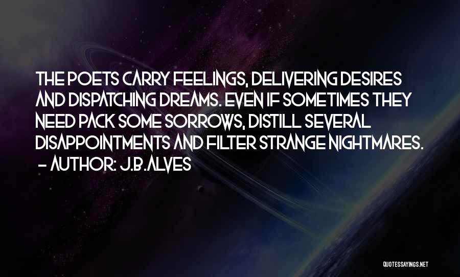 Dreams Desires Quotes By J.B.Alves