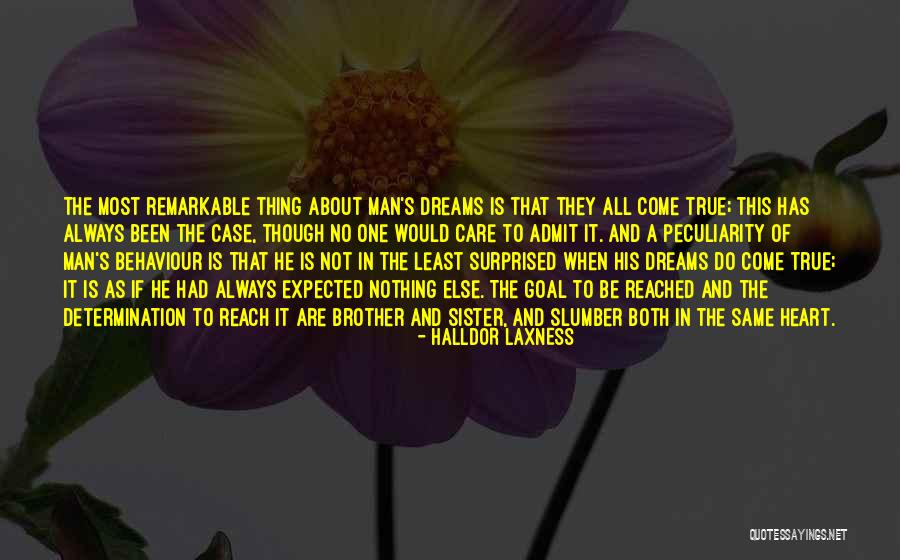 Dreams Do Come True Quotes By Halldor Laxness Dreams Do Come True Quotes By Halldor Laxness