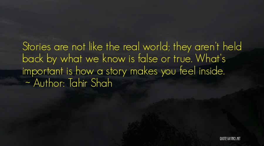 Dreams Feel So Real Quotes By Tahir Shah