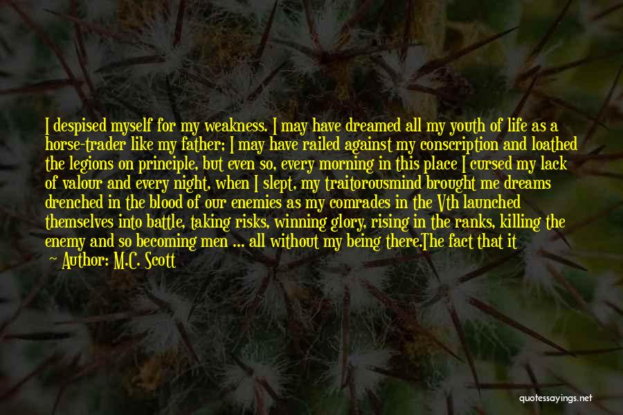 Dreams For My Father Quotes By M.C. Scott