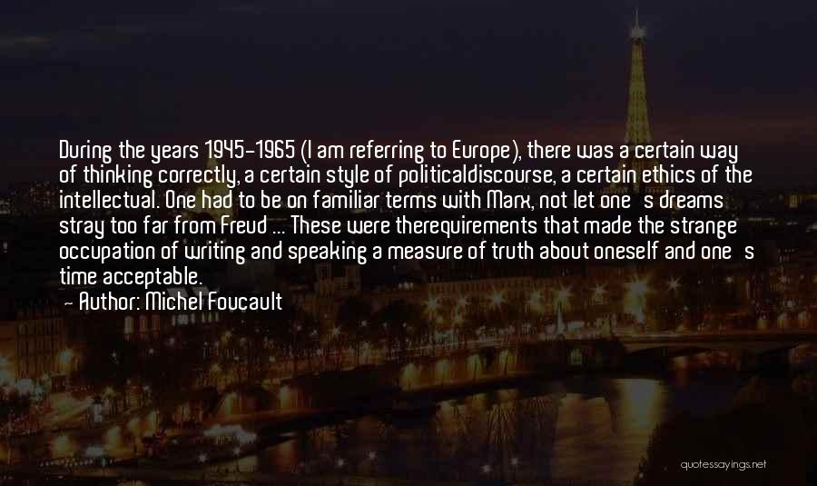 Dreams Freud Quotes By Michel Foucault