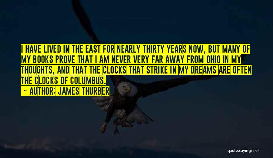 Dreams From Books Quotes By James Thurber