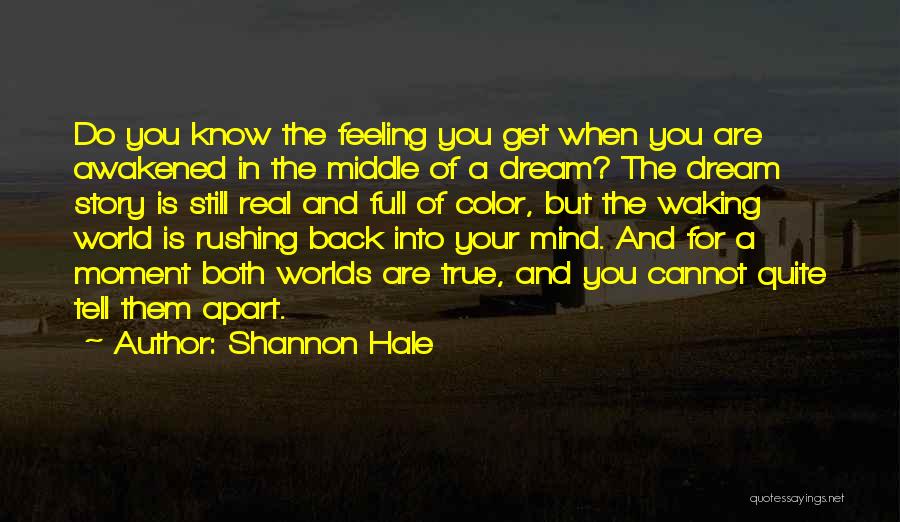 Dreams Into Reality Quotes By Shannon Hale