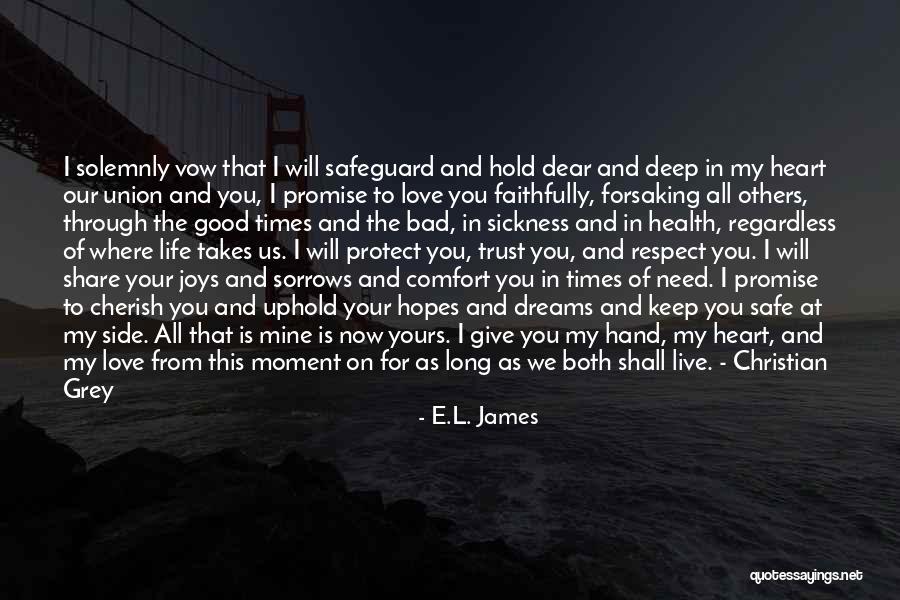 Dreams Life And Love Quotes By E.L. James