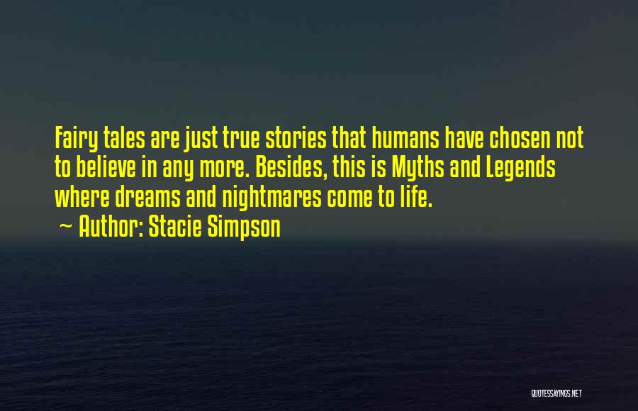 Dreams Nightmares Quotes By Stacie Simpson