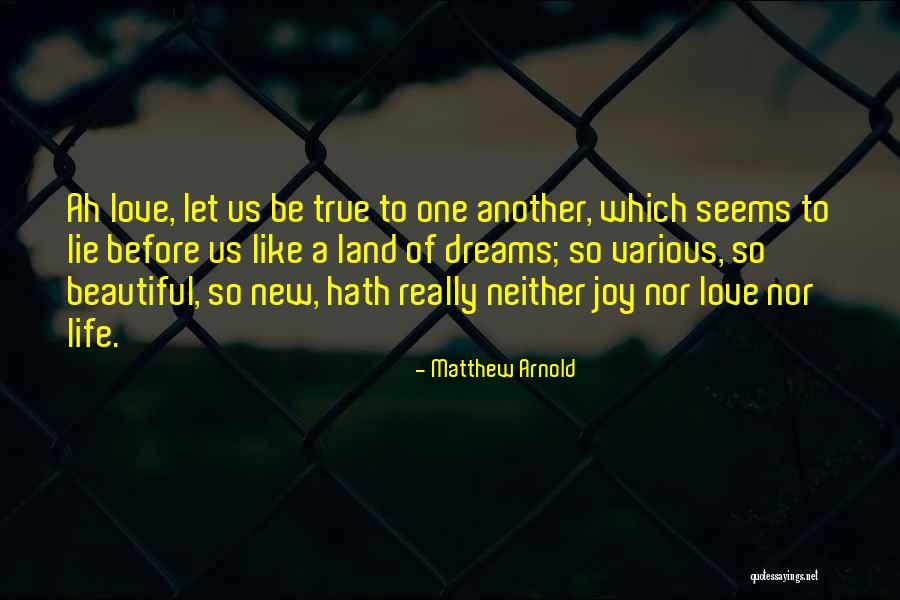 Dreams Of Joy Quotes By Matthew Arnold Dreams Of Joy Quotes By Matthew Arnold