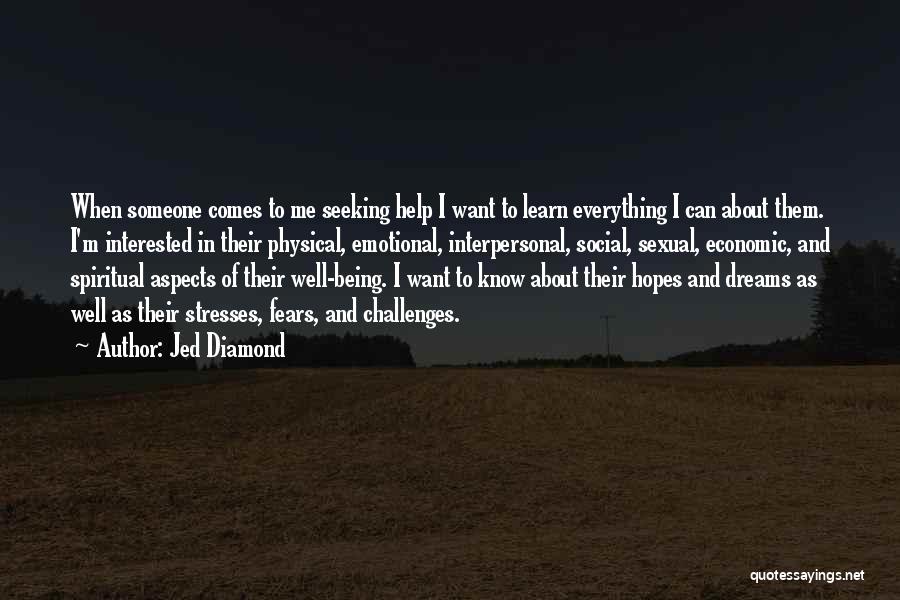 Dreams Of Someone Quotes By Jed Diamond