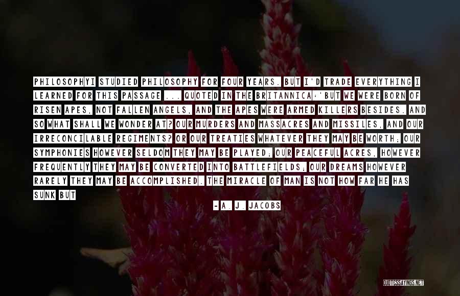 Dreams Poems Quotes By A. J. Jacobs Dreams Poems Quotes By A. J. Jacobs