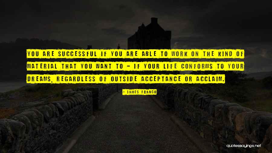Dreams To Success Quotes By James Franco Dreams To Success Quotes By James Franco