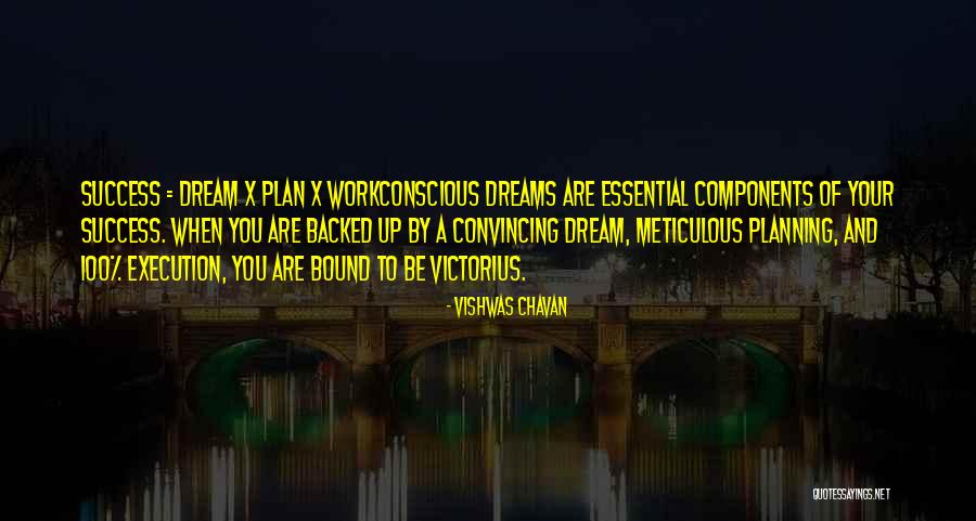 Dreams To Success Quotes By Vishwas Chavan