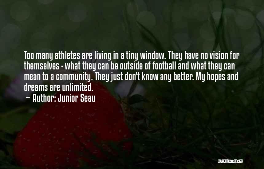 Dreams Unlimited Quotes By Junior Seau