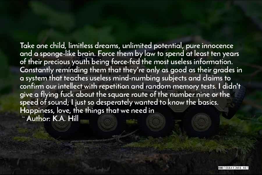 Dreams Unlimited Quotes By K.A. Hill