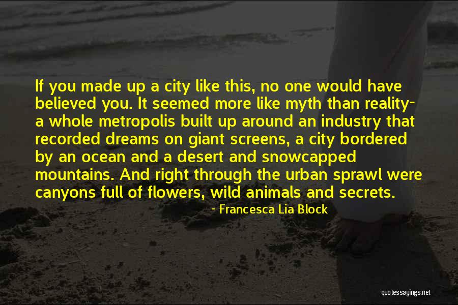 Dreams You Have Quotes By Francesca Lia Block Dreams You Have Quotes By Francesca Lia Block