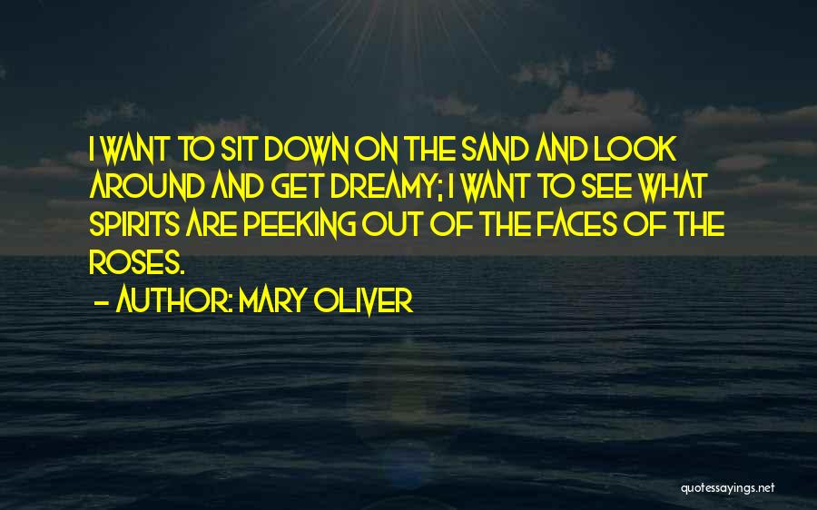 Dreamy Look Quotes By Mary Oliver