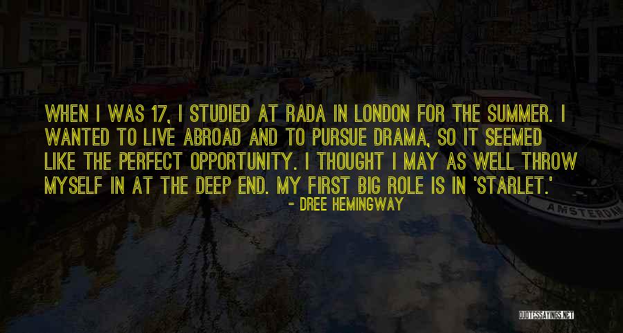 Dree Hemingway Quotes 1771469 Dree Hemingway Quotes 1771469