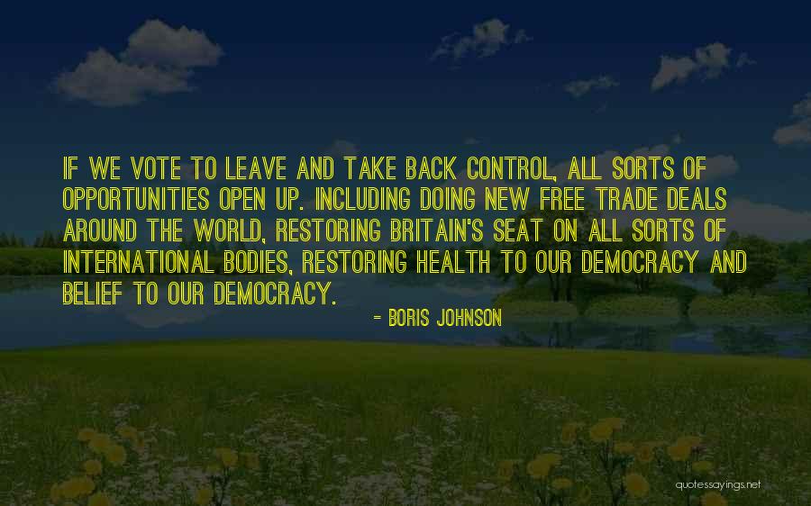 Drekonja Et Al Quotes By Boris Johnson Drekonja Et Al Quotes By Boris Johnson