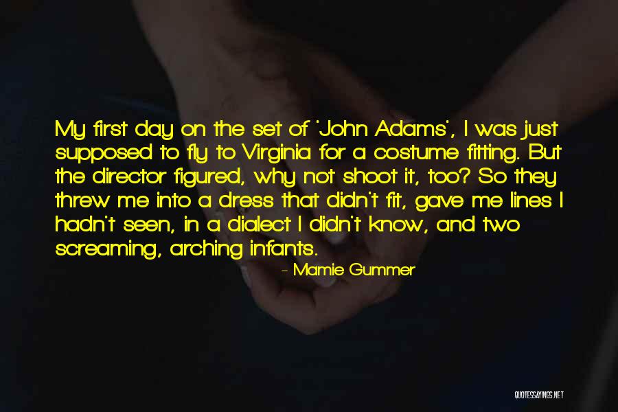 Dress Fitting Quotes By Mamie Gummer