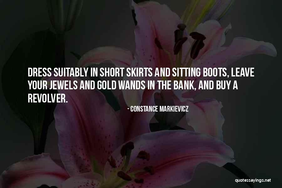 Dress Skirts Quotes By Constance Markievicz