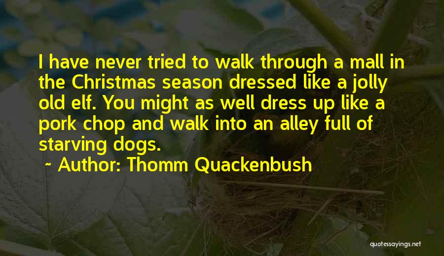 Dress Up Well Quotes By Thomm Quackenbush