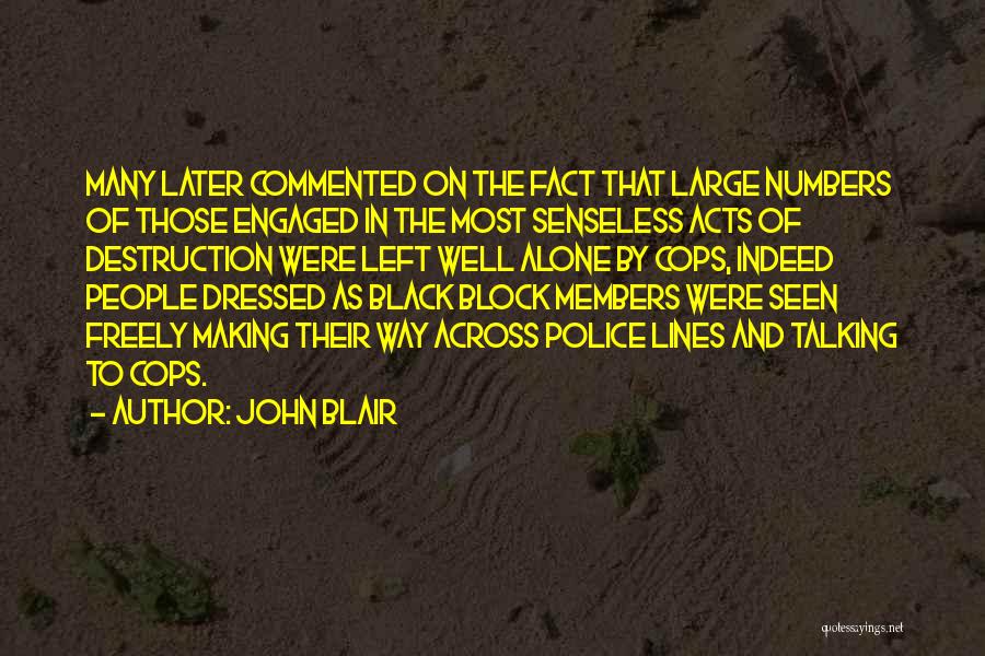 Dressed In Black Quotes By John Blair