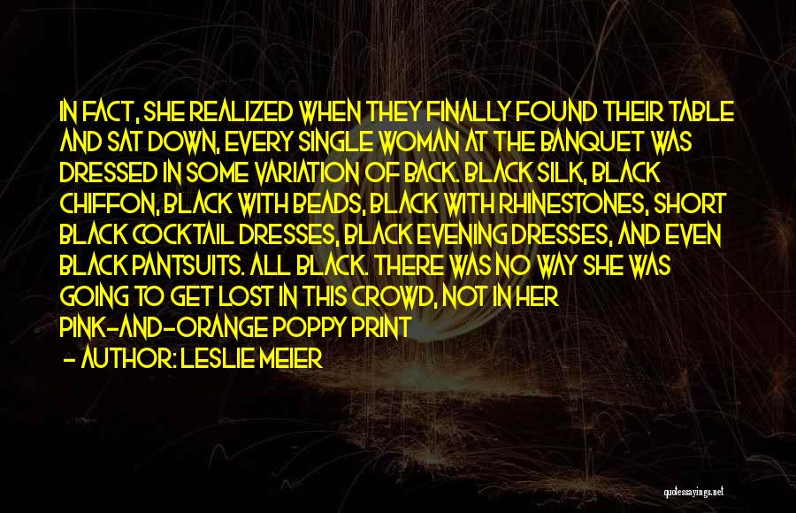 Dressed In Black Quotes By Leslie Meier