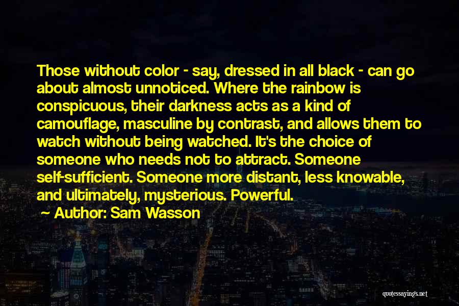 Dressed In Black Quotes By Sam Wasson