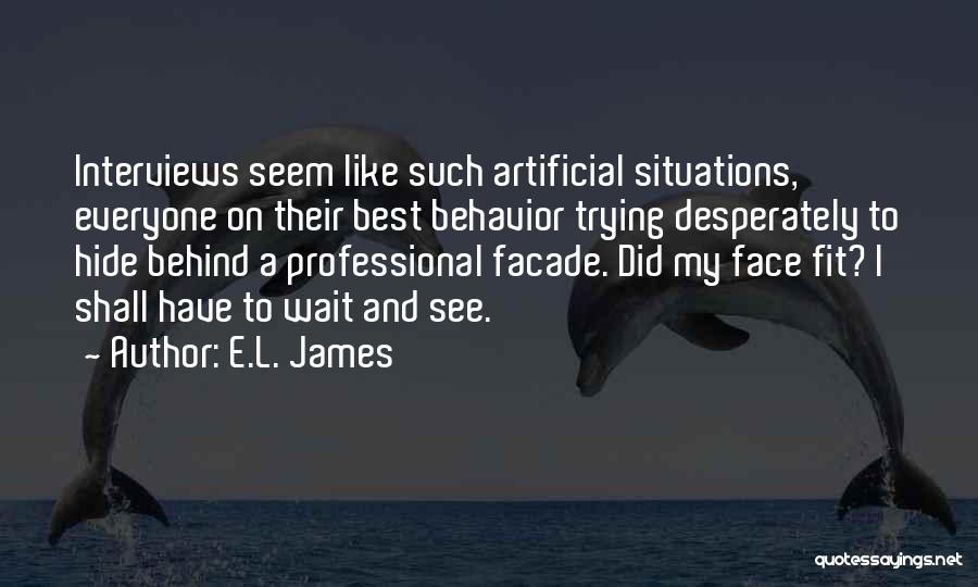 Dressen Spine Quotes By E.L. James