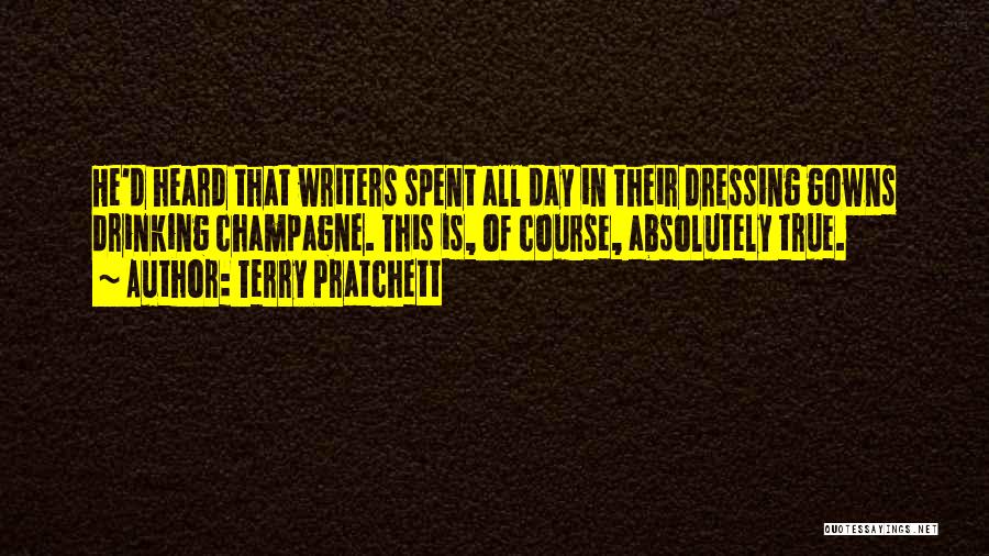 Dressing Gowns Quotes By Terry Pratchett