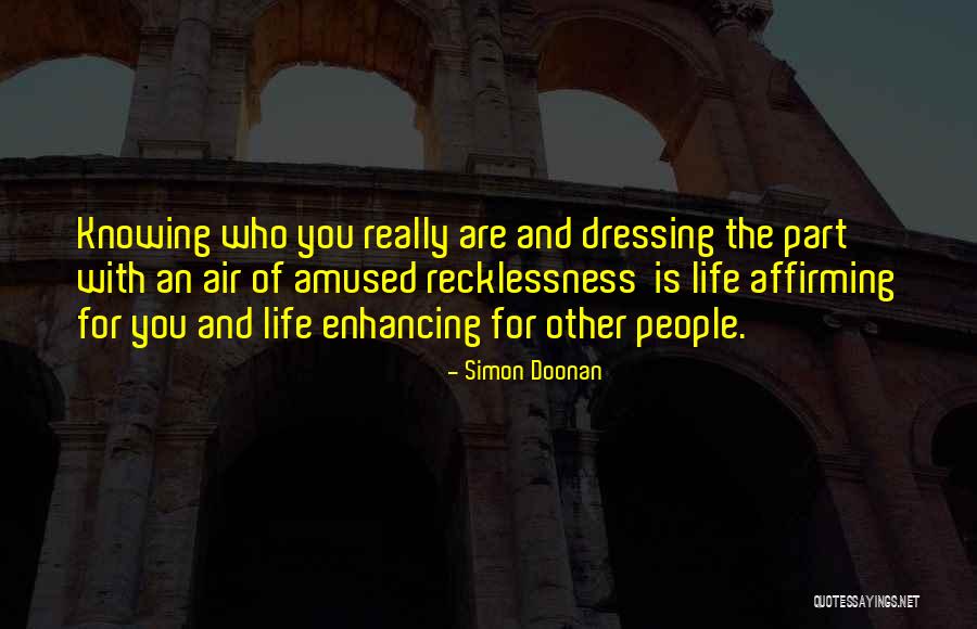 Dressing The Part Quotes By Simon Doonan