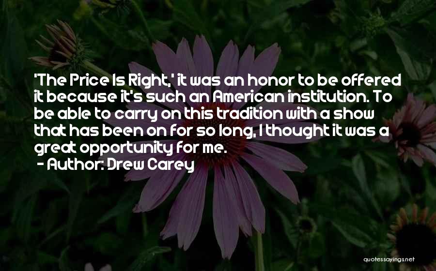 Drew Carey Price Is Right Quotes By Drew Carey