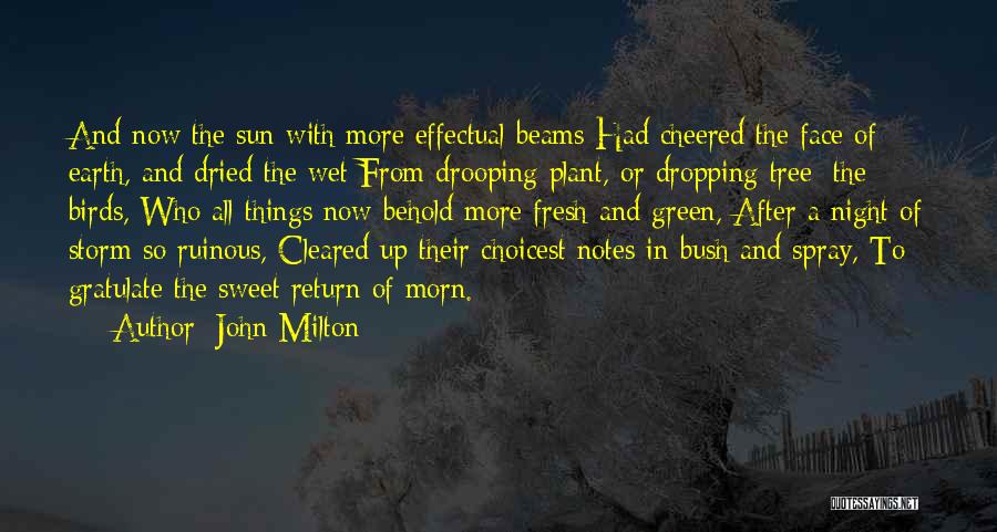 Dried Tree Quotes By John Milton
