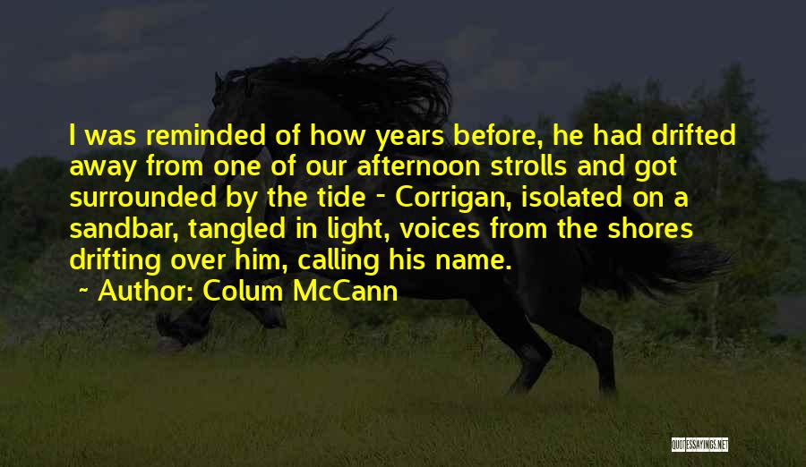 Drifted Away Quotes By Colum McCann