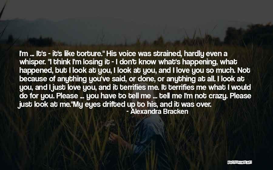 Drifted Love Quotes By Alexandra Bracken