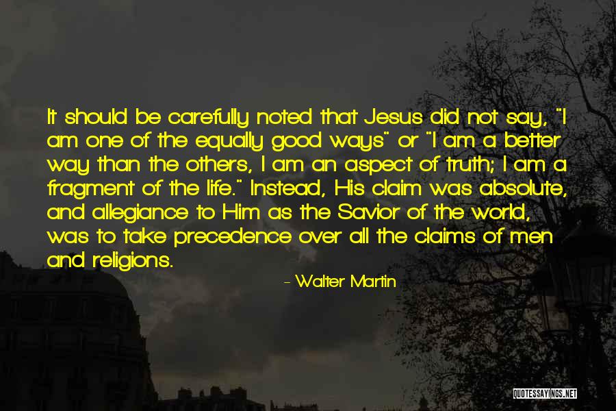 Drifted Unblocked Quotes By Walter Martin Drifted Unblocked Quotes By Walter Martin