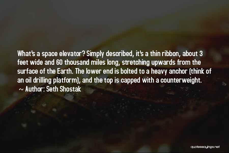 Drilling For Oil Quotes By Seth Shostak