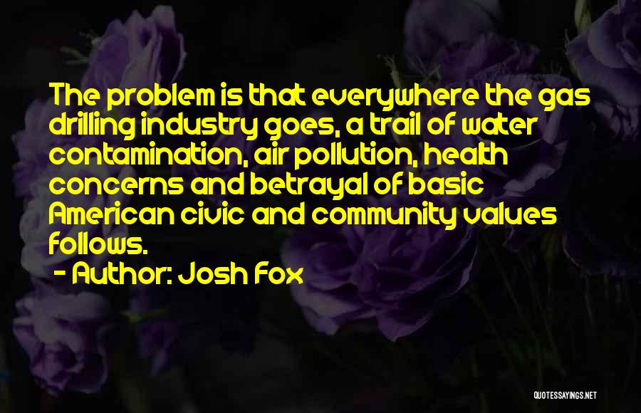 Drilling Quotes By Josh Fox