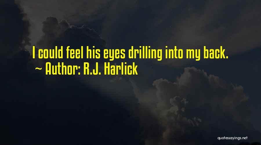 Drilling Quotes By R.J. Harlick