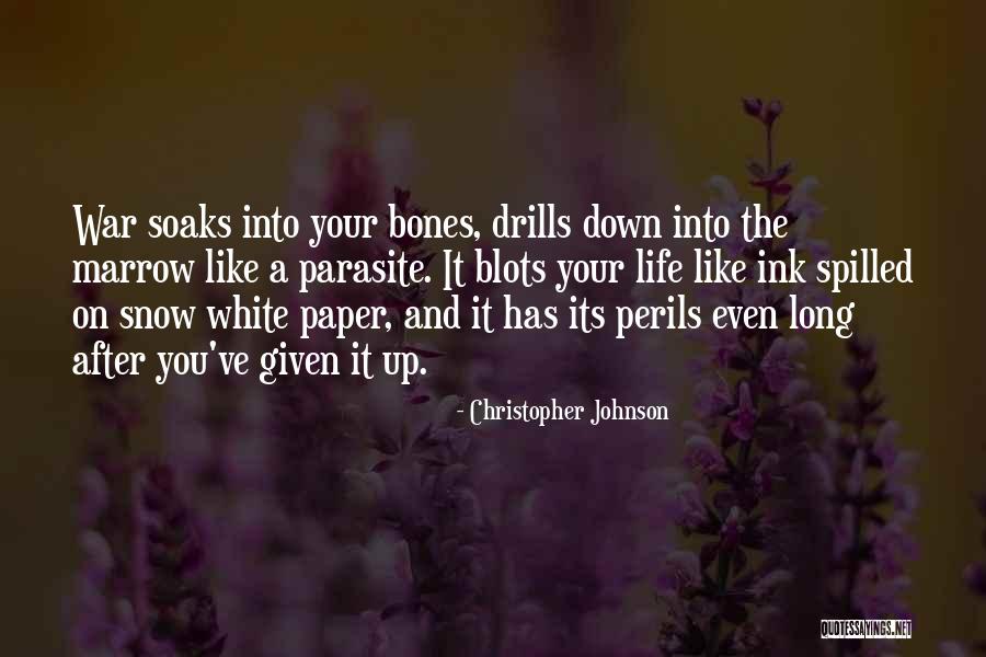 Drills Quotes By Christopher Johnson