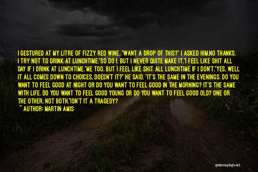 Drink All Night Quotes By Martin Amis