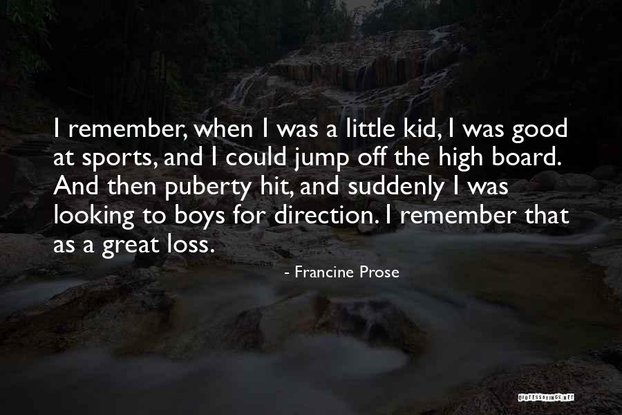 Drink Trade Quotes By Francine Prose