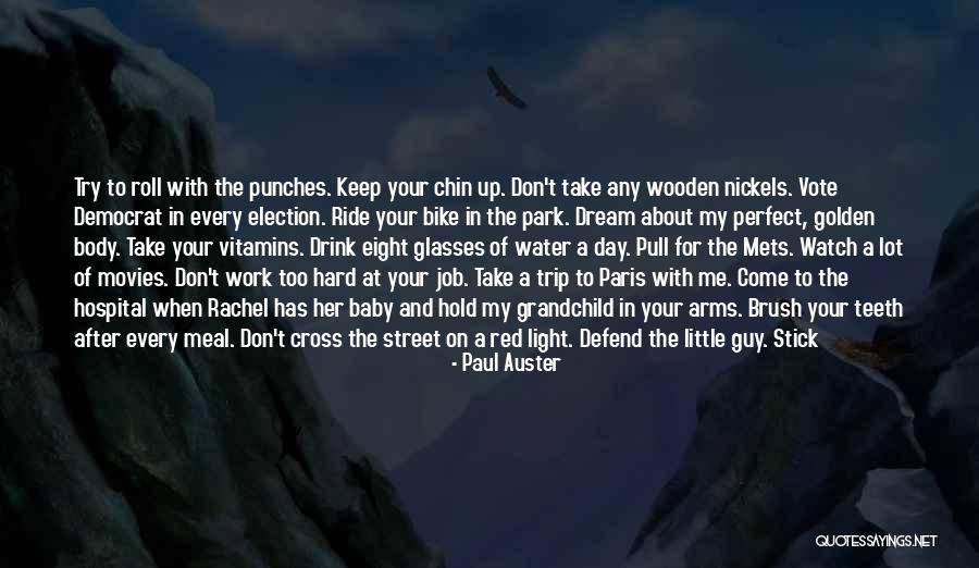 Drink Water Inspirational Quotes By Paul Auster Drink Water Inspirational Quotes By Paul Auster