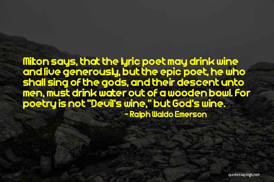 Drink Water Inspirational Quotes By Ralph Waldo Emerson Drink Water Inspirational Quotes By Ralph Waldo Emerson