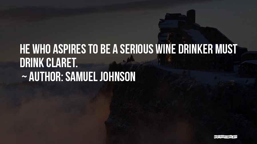 Drinker Quotes By Samuel Johnson