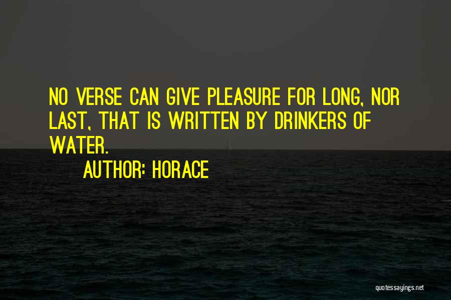 Drinkers Quotes By Horace