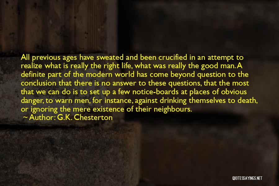 Drinking Ages Quotes By G.K. Chesterton