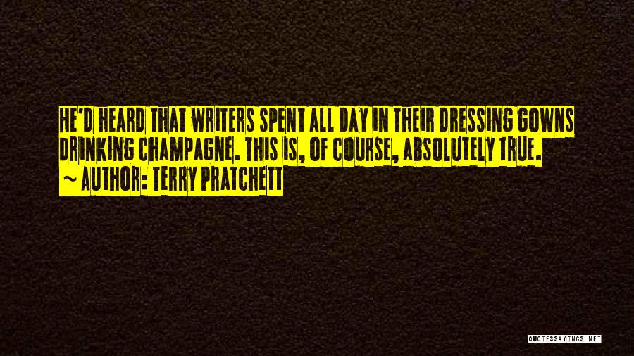 Drinking All Day Quotes By Terry Pratchett