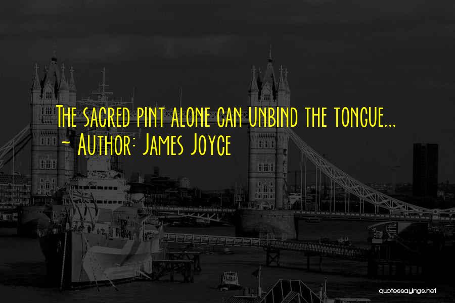 Drinking Beer Alone Quotes By James Joyce